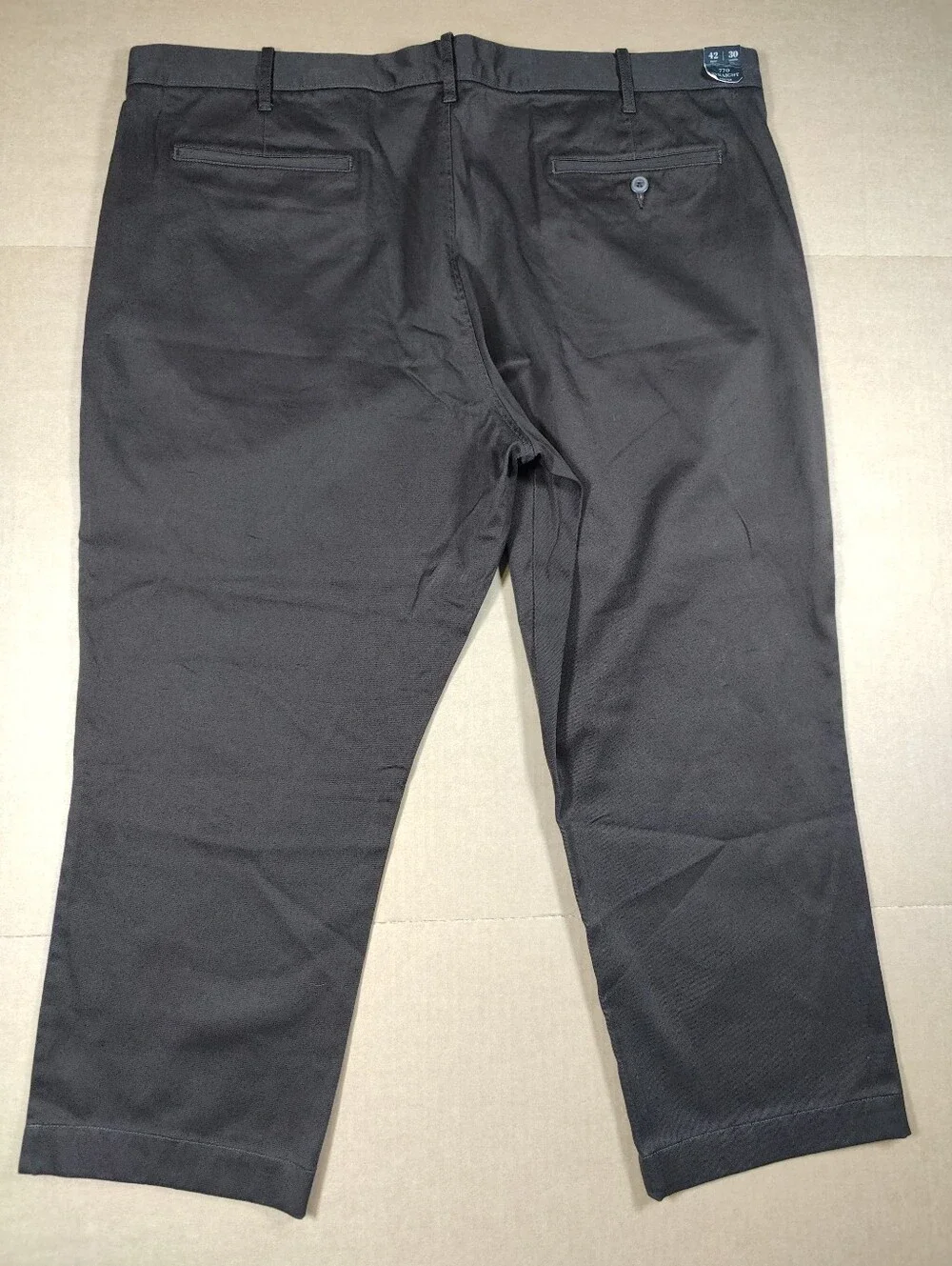 NWT J.Crew Lot Of 2 Broken-In Brown Beige 770 Straight Cotton Chinos Sz 42Wx25L